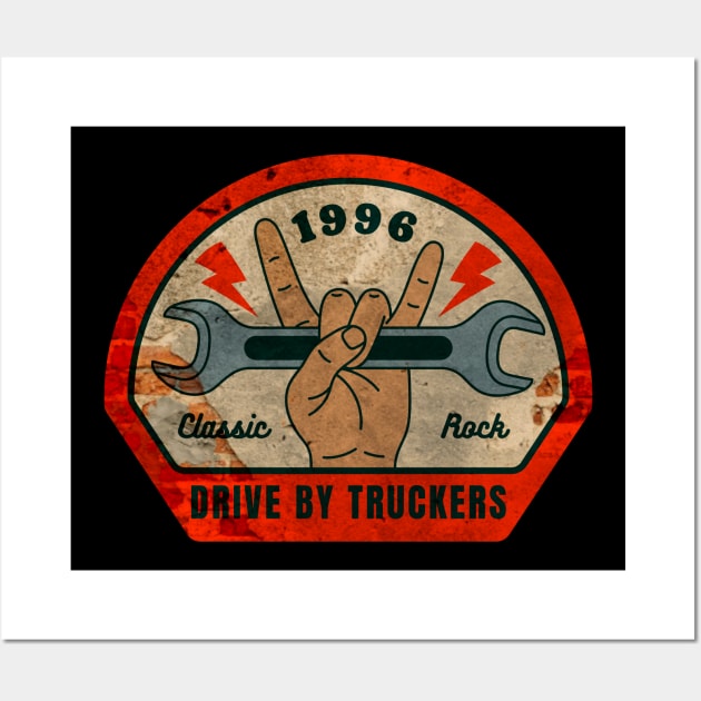 Drive By Truckers // Wrench Wall Art by OSCAR BANKS ART